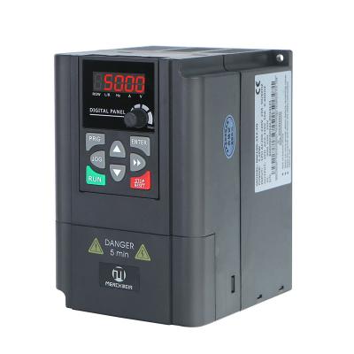 China Hot New PC+ABS Ware Mini Variable Frequency Inverter Single Phase Vfd 110v Converter for sale