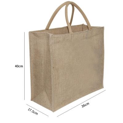 China Jute Shopping Bag for sale