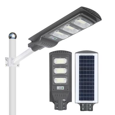 China ROAD High Brightness Rainproof Ip65 Motion Sensor 90watt Integrated All In One Solar Led Street Light for sale