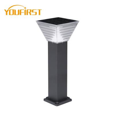 China Morden bollard yard driveway yard outdoor waterproof park 5w led solar lawn light for sale