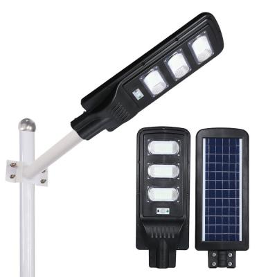 China ROUTE ip65 outdoor 60w factory price radar detectors integrated all in one solar led street light for sale