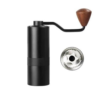 China Sustainable Portable High Quality Conical Conical Espresso Grinder Stainless Steel French Press Coffee Grainder for sale