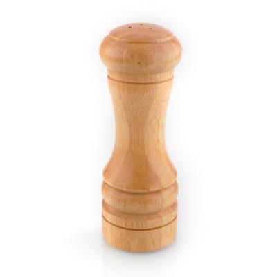 China Sustainable Oak Wood Salt Shaker Pepper Mill Set For Restaurant And Cafe for sale