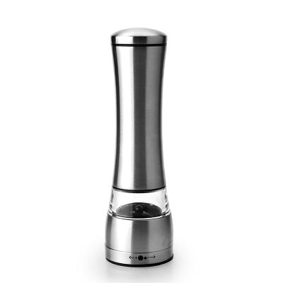 China Viable Handed Pepper Mill Manual Pepper Grinder Stainless Steel Spice Mill for sale