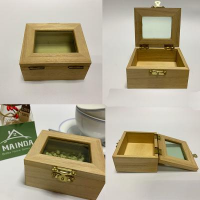 China China High Quality Custom Logo Wood Tea Box,Hot Sale Custom Home Decoration Wooden Box,Tea Storage Chest Wooden Box for sale