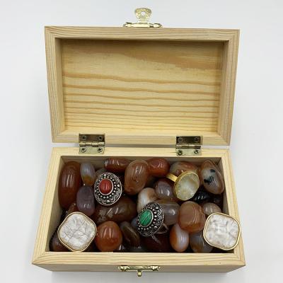 China China Pine Wood Wooden Gift Box Storage Box Customize Printing Jewelry Tool Craft for sale