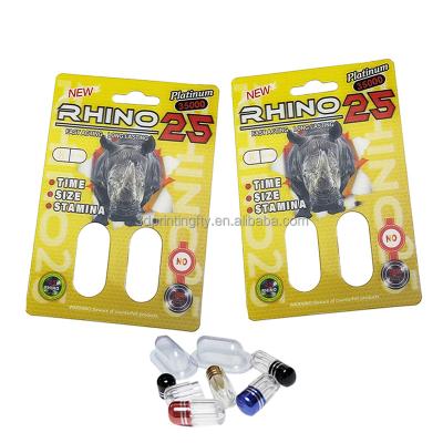 China Men Recyclable Rhino69 Rhino7 Rhino25 Crazy Pills Sex Effect Factory 3d Paper Paper Packaging Boxes for sale