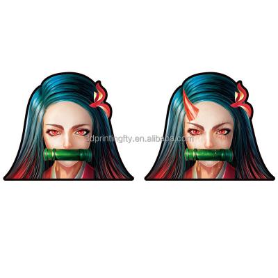 China Wholesale Waterproof+Eco-friendly ANIME 3D Lenticular Photo Anime 3D Lenticular Sticker for sale