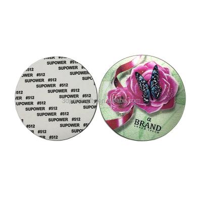 China Custom Size Packaging Lenticular Printing Stickers 3D Lenticular Sticker Waterproof for sale