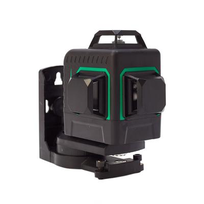 China Outdoor And Indoor Engineering Green Rotary Lines Multi Level Cross Beam Laser Level 3D 12 Laser 360 Line for sale