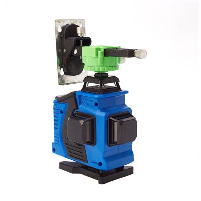 China Measuring Line 16 360 Degree Rotating Outdoor 4D Green Light Laser Ground Leveling New Design Laser Level for sale