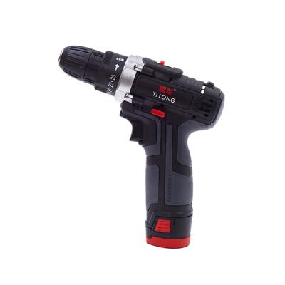 China Mini Yilong 12Vdrilling DIY Tools CordlessPower Speed ​​Lithium Battery 2 Machine Tool Plastic+Rubber+Copper+Steel Screwdriver Tools for sale