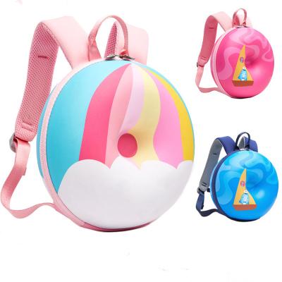 China Wholesale Lightweight Cute EVA Wear-Resistant Cartoon Donut Toddler School Bags Kids Gift Backpack For Boys Girls Children for sale