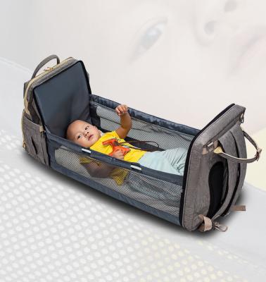 China 2020 High Quality Anti-theft Large Capacity Mummy Diaper Baby Backpack Multifunctional Expandable Bag for Kids for sale