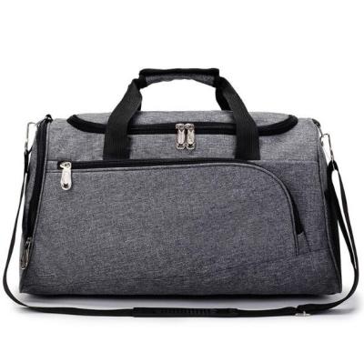 China New NATIONAL New Design Duffle Polyester Weekend Travel Tote Waterproof Large Capacity Duffel Bags With Shoes Compartment for sale