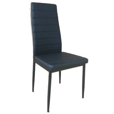 China Simple modern leather dining chair sset home luxury leather outdoor dining chair for sale