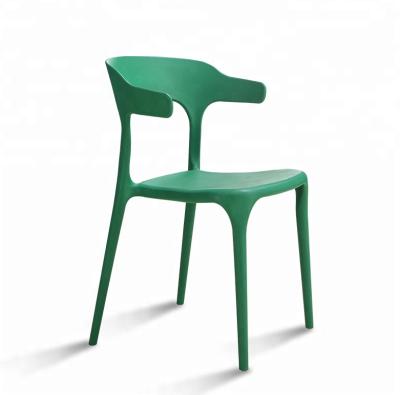 China EUROPEAN Design Luxury Restaurant PP Plastic Stacking Dining Chairs for sale