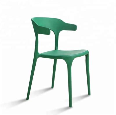 China Lightweight Home Furniture Nordic Style Ergonomic Plastic Modern Dining Chair for sale