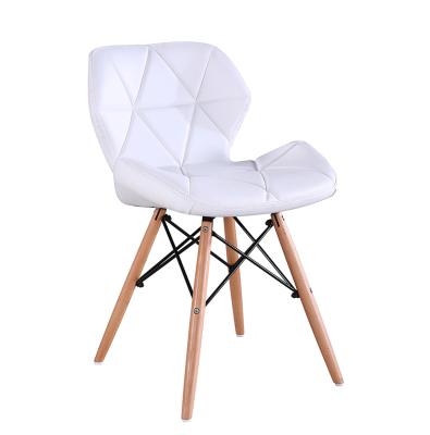 China EUROPEAN customized nordic modern comfortable venta modern leather bar barber chair restaurant kitchen dining chairs PU sillas en sillas comfortable for sale