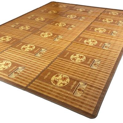 China Washable Home Aesthetics Extra Large Printed Bamboo Flooring Mat Area Rug For Living Room/Kitchen/Hallway Office for sale