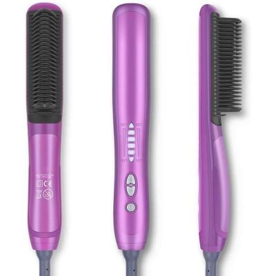 China 2021 Latest Home Hair Straightener High Quality Electric Comb Can Be Pressure Customized Electric Comb for sale