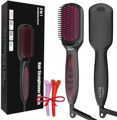 China Household Factory Direct Sales Hot Comb Electric Hair Straightener Comb for sale