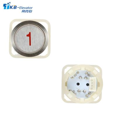 China Traditional Elevator Push Button MTD210 12V/24V Diameter 32.5mm Elevator Parts for sale