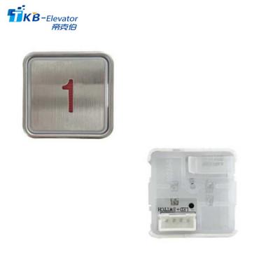 China Traditional Elevator Push Button MTD270 24V Size 32.5*32.5mm Elevator Parts for sale