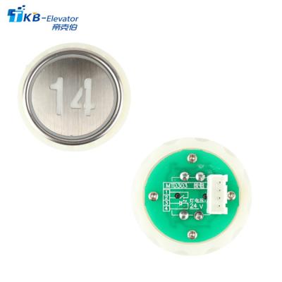 China Traditional Elevator Push Button MTD303 24V Diameter 32.5mm Elevator Parts for sale