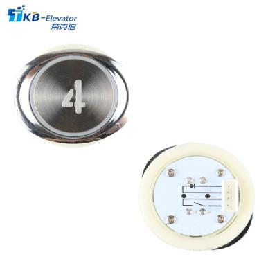 China Traditional Elevator Push Button MTD331 24V Diameter 37mm Elevator Parts for sale