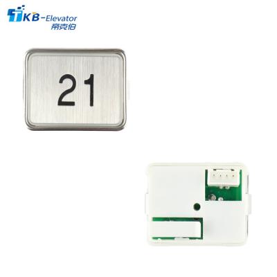 China Traditional Elevator Push Button MTD340 24V Size 43*32mm Elevator Parts for sale