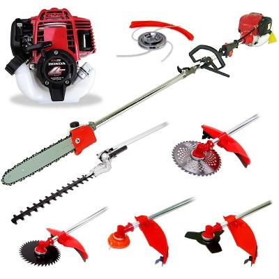 China 4-Stroke 4 Stroke 25CC GX25 Engine Gasoline Powered Multi Garden Tools Sweep Cutter Grass Trimmer Whipper Sniper Chain Saw Hedger for sale