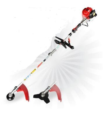 China 4-Stroke 4 Stroke GX25 Motor D-loop Handle Gasoline Brush Cutter Grass Trimmer Whipper Sniper Sniper for Cutting Tree Brushes for sale