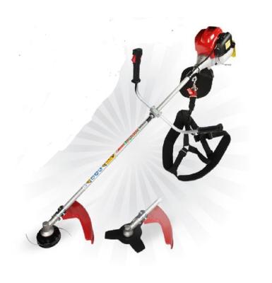 China Genuine GX35 Engine 4-Stroke Belt Shoulder Garden Gasoline Grass Brush Cutter Trimmer In Trees Trimming for sale