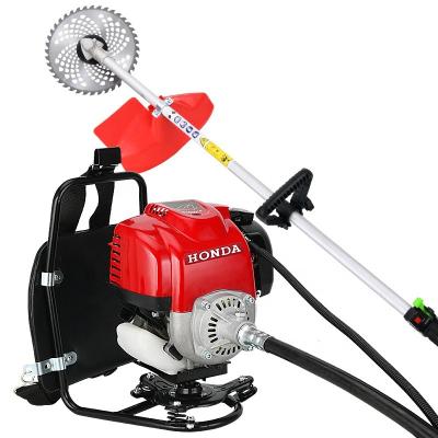 China 4-Stroke GX35 Engine 35.8CC Engine Backpack Garden Tool Gasoline Brush Cutter Grass Trimmer For Trimming Shrubs Brushes for sale