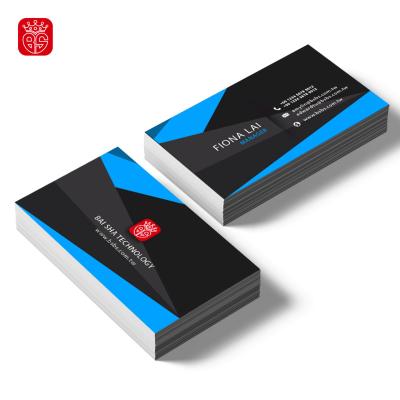 China paper & Unique Cardboard Custom Die Cut Matte Lamination Paper Business Card for sale