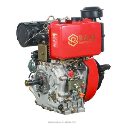 China Land use factory sale 7.6KW 498CC single cylinder 4 stroke air cooled diesel engine for generators RJ192F for sale