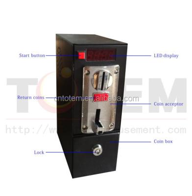 China Metal cabinet with quality powder coated coin acceptor for washing machine for sale