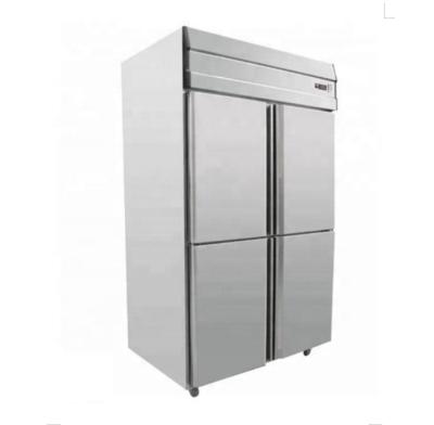 China Reliable COMPRESSOR Producer Stainless Steel 4 Door Kitchen Refrigerator for sale