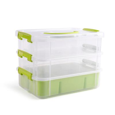 China Storage Sundries Lego Storage Box Tool Classification Boxed Toy Building Blocks Small Particle Parts Compartment Drawer Storage Organizer for sale