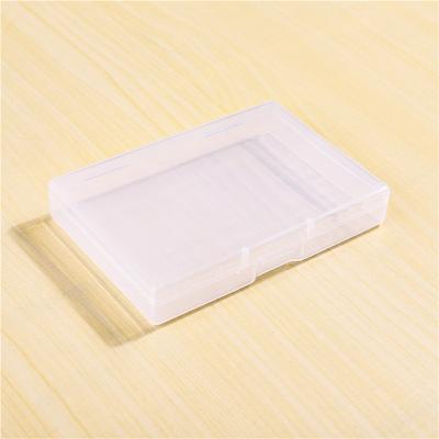 China Custom Recyclable High Size Transparent Plastic PP Box Rubber Band Puff Candy Paper Packaging Box Parts Storage for sale