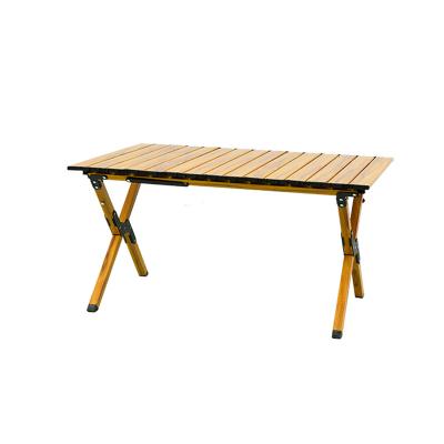 China New Aluminum Alloy Folding Table Contemporary Egg Roll Table Camping Outdoor Portable Picnic Table For Outdoor for sale