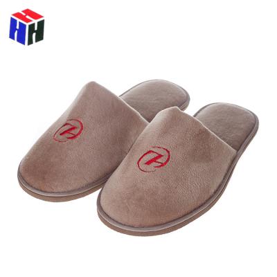 China Closed Toe / Open Toe Flip Flop Disposable Hotel Airline Slippers Set For Guest for sale