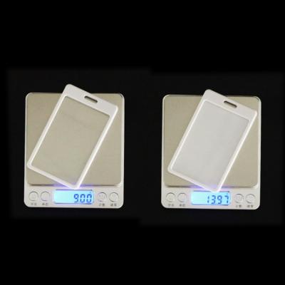 China Hot New Design PC Factory Sales Plastic Material Size 6.0cm*10.0cm Custom Vertical Badge Holder for sale