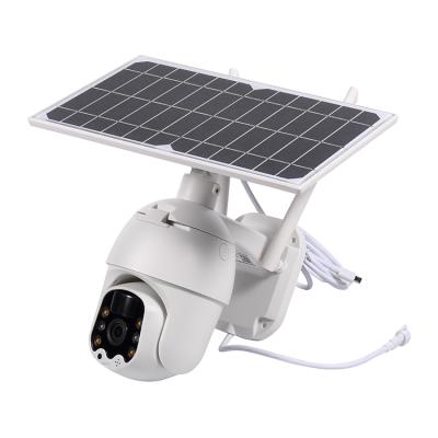 China NIGHT VISION Support TF Card Outdoor IP66 Waterproof 1080P 4G Rotate Solar Camera Security Surveillance 4G Wifi Camera for sale