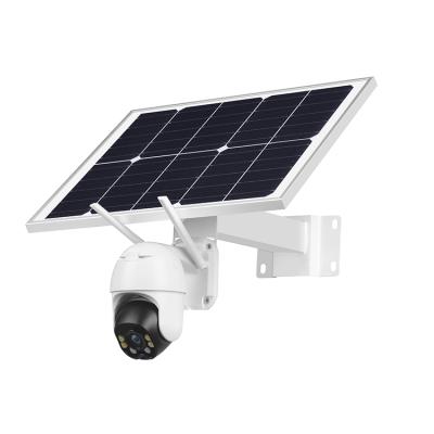 China NIGHT VISION CLM920 Series 30000mAh Attery System 4G PTZ Wireless Outdoor Dual Mode Solar Security Camera for sale