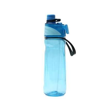 China Sustainable Hot Selling 650ml Travel Water Bottle Wholesale Sports Plastic Water Bottles With Custom Logo for sale