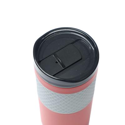 China Sustainable Vacuum Flask With Handle Stainless Steel Water Bottle Large Capacity Outdoor Travel Mug for sale