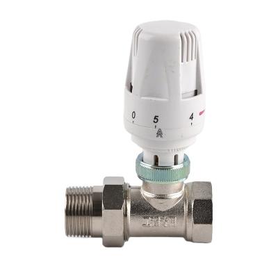 China hotel radiator adjustable valve trv thermostatic radiator mixing valve for sale