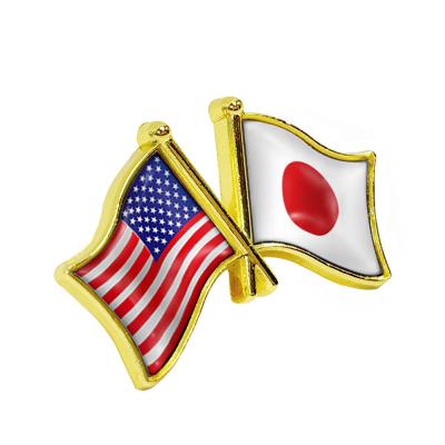 China Wholesale Custom Japan Friendship Flag Pin With All Countries | Light pin | Dishin for sale